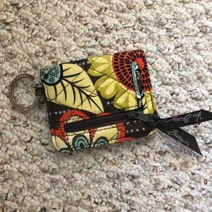 Vera Bradley key chain wallet